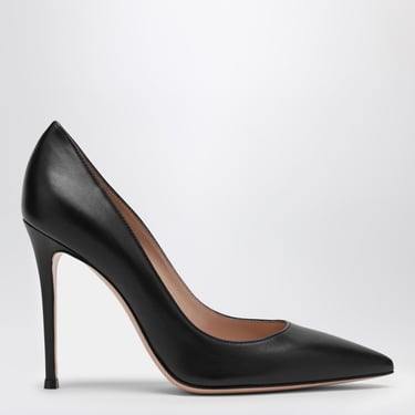 Gianvito Rossi Black Leather Pumps Women