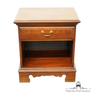 PENNSYLVANIA HOUSE Solid Cherry Traditional Style 22" Open Cabinet Nightstand 15-2925 