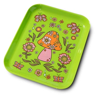 MUSHROOM FLOWERS Small Trinket Tray