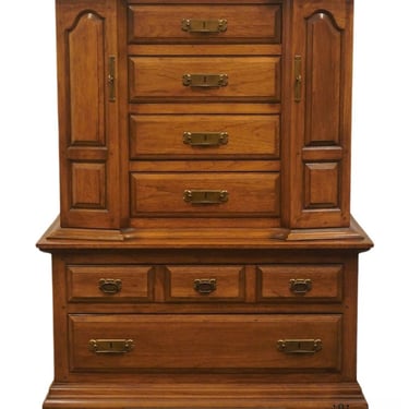 THOMASVILLE FURNITURE Rural English Collection Tudor Style 44" Chest on Chest 520-21 