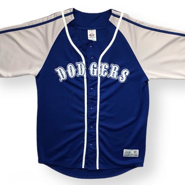 Vintage 90s/00s Los Angeles Dodgers True Fan Replica Baseball Jersey Size XL 
