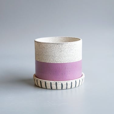 KFM Ceramics: Small Dash Planter *Second