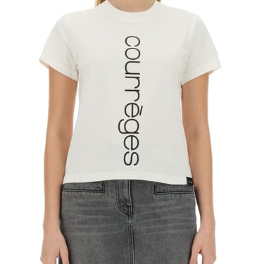 Courreges Women T-Shirt With Logo