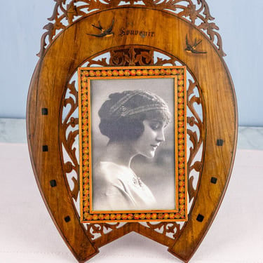 Antique French Souvenir Frame