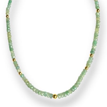 Emerald Gemstax Necklace