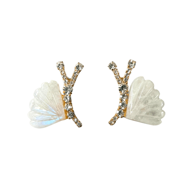 The Pink Reef Moonstone Butterfly