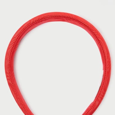 Marina Red Puffy Headband