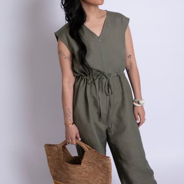 Michi Linen Jumpsuit by Cura