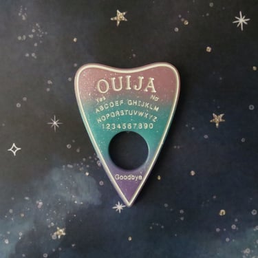Pastel Goth Hair Clip Creepy Cute Planchette 
