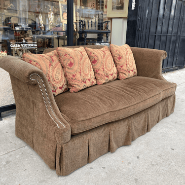 Welcome Home | Custom Made High Back Sofa by Ferguson Copeland