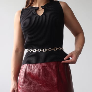 Vintage Two Toned Chain Belt