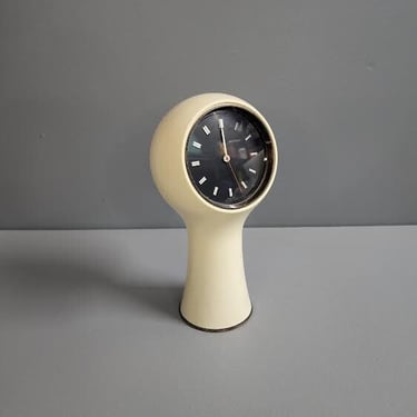 Modernist Italian Design Secticon Clock Angelo Mangiarotti 