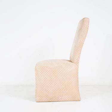 Salmon Fabric Dining Chair 