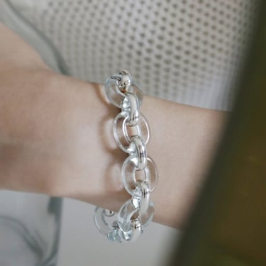 Cled Glass Connected Loop Bracelet