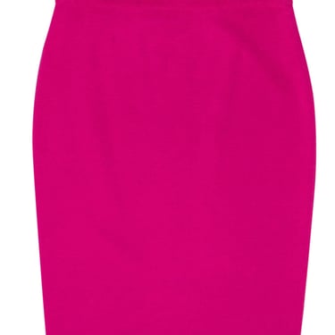 Nicole Miller - Magenta Pink Knit Skirt Sz M