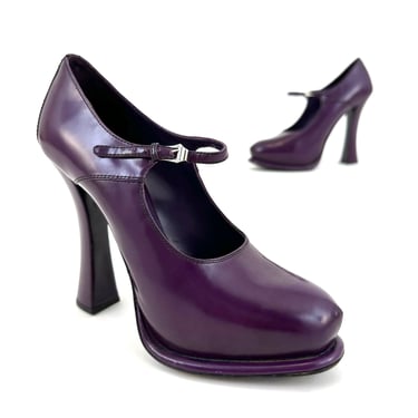 2012 Prada Mary Jane High Heels
