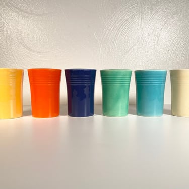 Set of Fiesta 3.5" Juice Tumblers - Original 6 Colors 