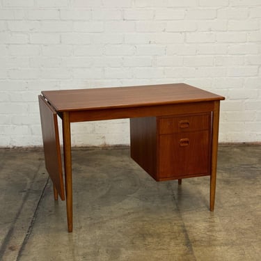 Arne Vodder Style Drop Leaf Desk 