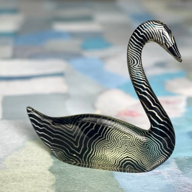 Abraham Palatnik | Lucite Swan Figure 