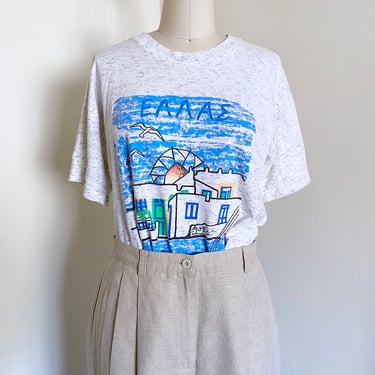 Vintage 90's Greece T Shirt, M 