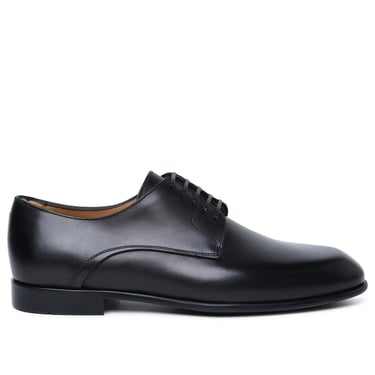 Salvatore Ferragamo Scarpa 'Fosco Eee' In Black Leather Men