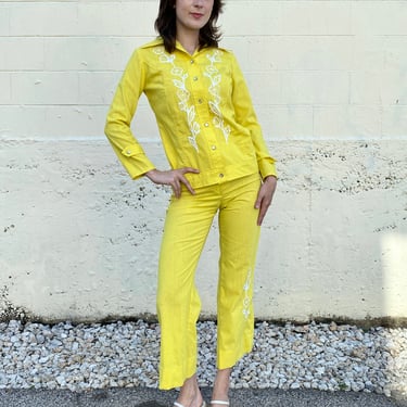 Sunshine Among Us Embroidered Suit Set