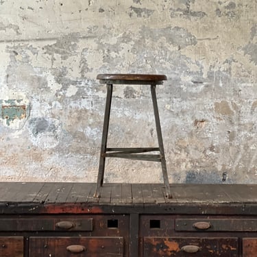 Industrial Angle Steel Stool Co. Vintage Restaurant Seating 