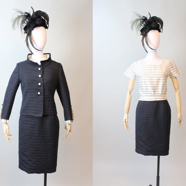 1960s 1965 documented LILLI ANN three piece suit small | new winter 