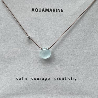 Soulsilk - Aquamarine - Necklace