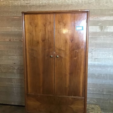 Beautiful English Walnut Armoire (Tacoma)