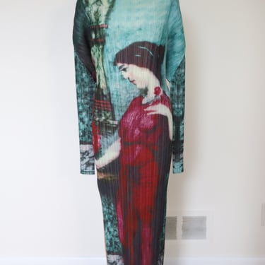 Y2K Issey Miyake Inspired Art Dress
