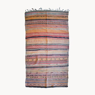 Agdal Vintage Moroccan Kilim Rug | 4’9” x 8’11”