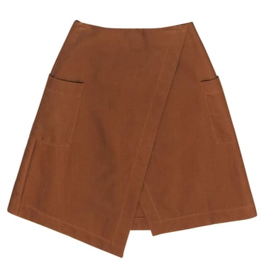 CO - Brown Cargo Wrap Skirt Sz XS