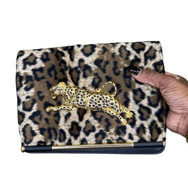 Vintage Leopard Bag