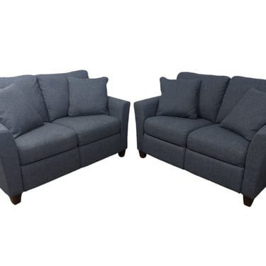 Identical Power Reclining La-Z-Boy Loveseats