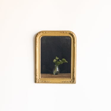 Vintage Beaded Louis Philippe Mirror | 20.75 x 27