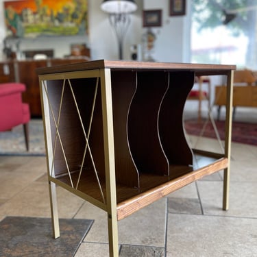 Mid Century Record Cabinet by Lu Van Inc.