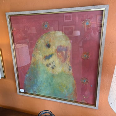 Colorful Parakeet Art