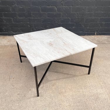 Mid-Century Modern Marble Top Side Table, c.1960’s 