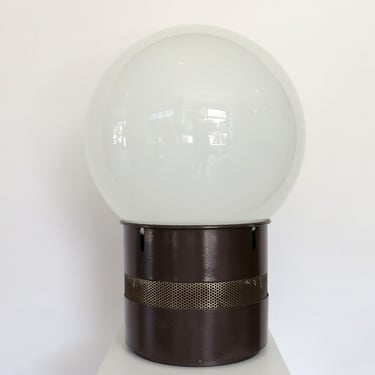 Gae Aulenti for Artemide Grey "Mezzo Oracolo" Table Lamp, Italy 1960s