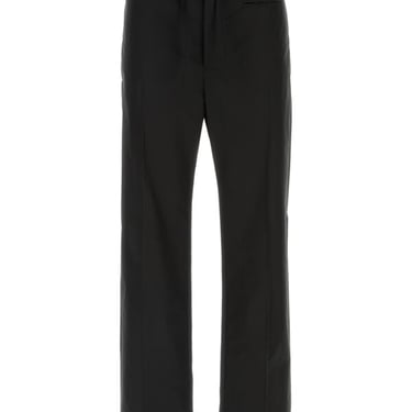 Alexander Mcqueen Man Black Cotton Pant