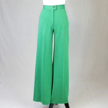 70s Light Green Pants - 27