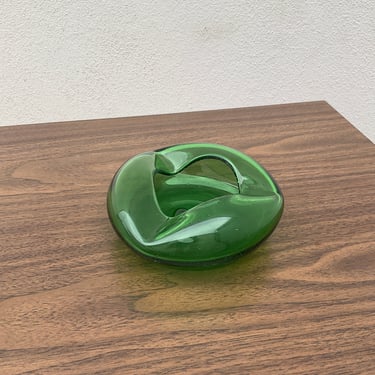 Green Glass Vessel