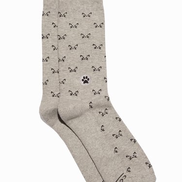 Save cats socks, grey