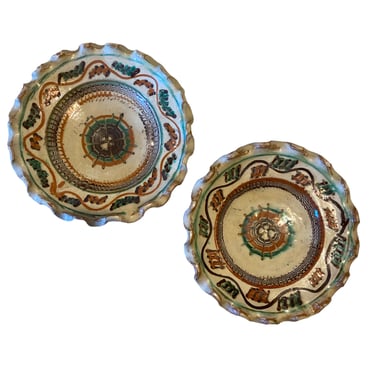 French Pottery Plates