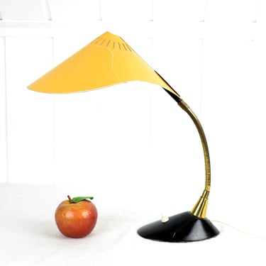 Cosack table lamp Cobra 50s office lamp design lamp office desk lamp 60s desk lamp Schanenhals Brocante German 