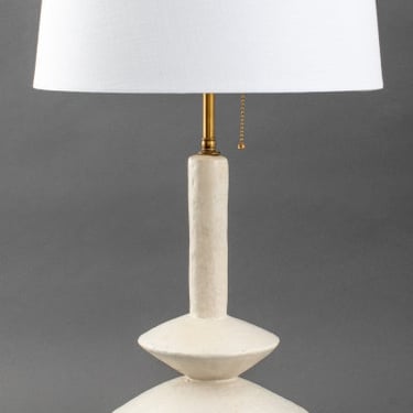 Giacometti Style Modern White Table Lamp