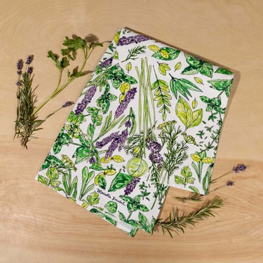 Herb Garden 100% Cotton Kitchen Towel