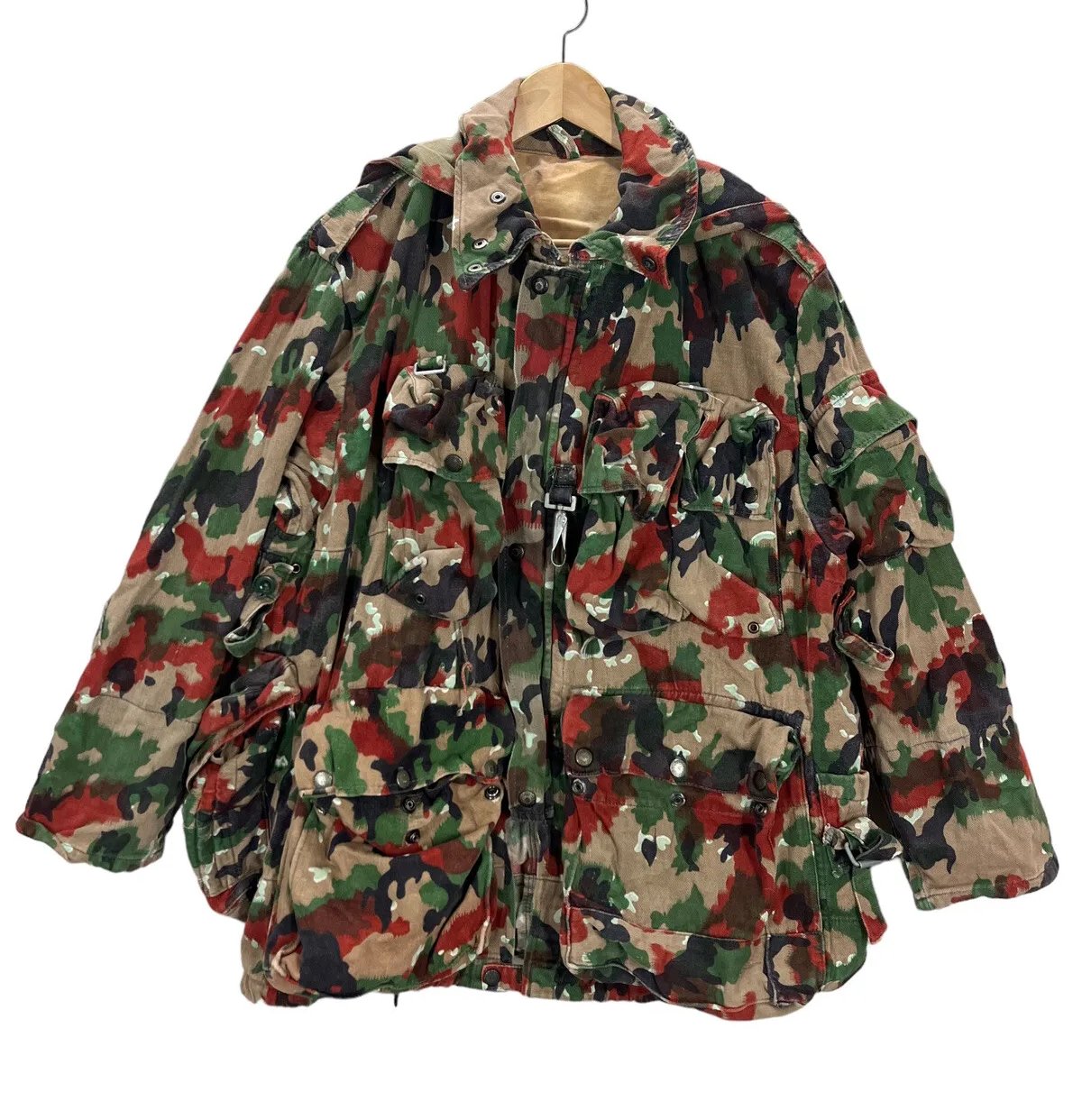 Vintage Swiss Military M70 Alpenflage Camo Parka Jacket | Downtown