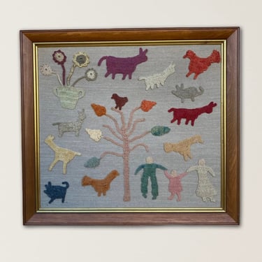 Embroidery Animals Art